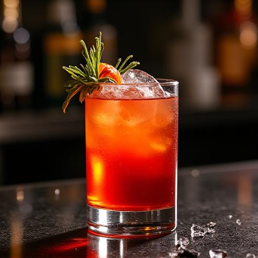 Ein stilvoller Cocktail an der Bar der AlpenKulinarik AG.